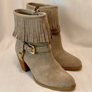 Ralph Lauren Tan Ankle Boots